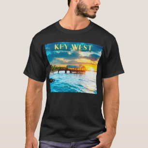 Scenic Key West Pier T-Shirt