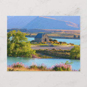 Scenic Lake Tekapo Postcard