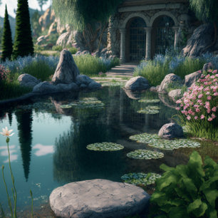 Scenic Lakeside View Jigsaw Puzzle