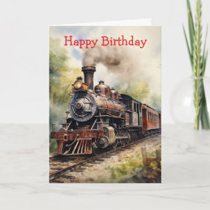 Scenic Landscape a Victorian Train Card