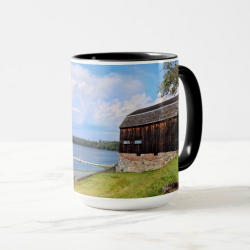 Scenic Landscape and Water Wethersfield Cove CT Mug