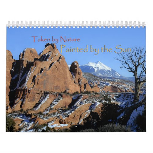 Scenic Landscape Calendar