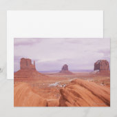 Scenic Landscape with Buttes (Front/Back)