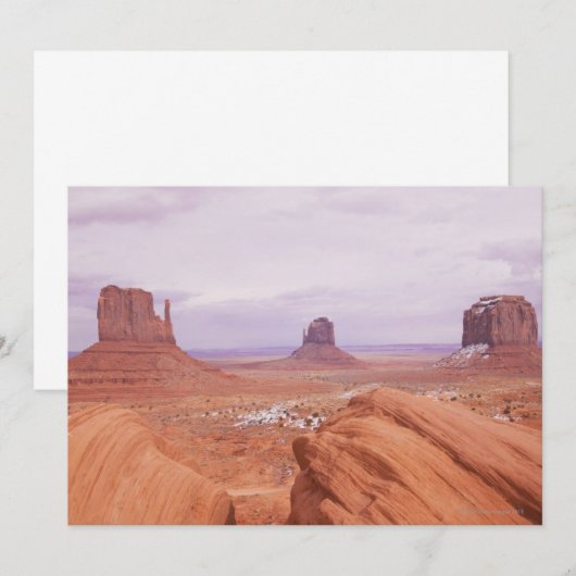 Scenic Landscape with Buttes (Front/Back)