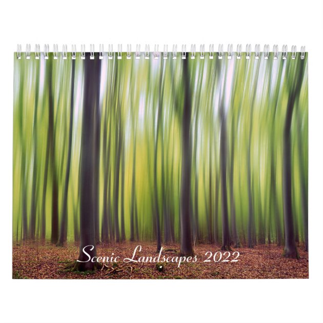 Scenic Landscapes Calendar  Zazzle