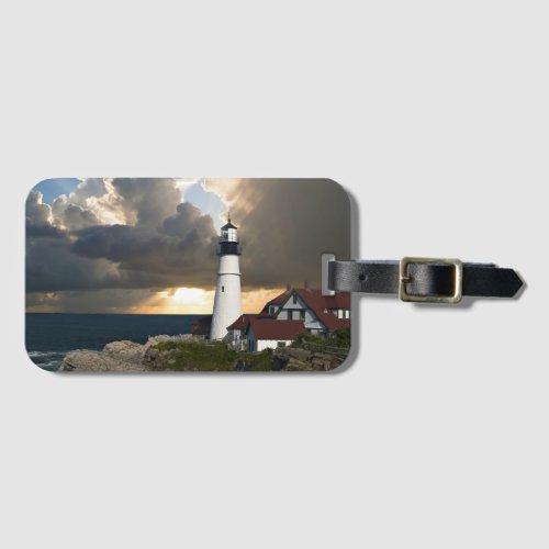 Scenic Lighthouse Beacon Luggage Tag