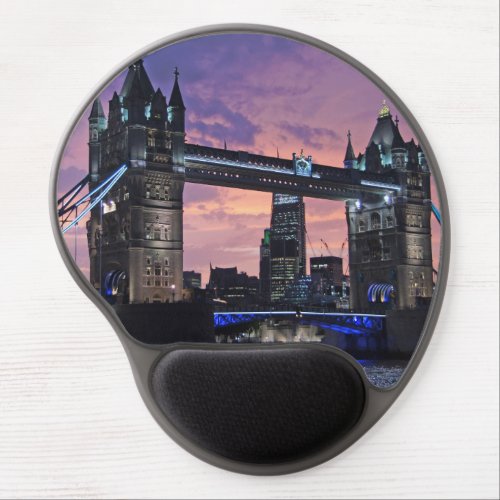 Scenic London Tower Bridge Gel Mouse Pad