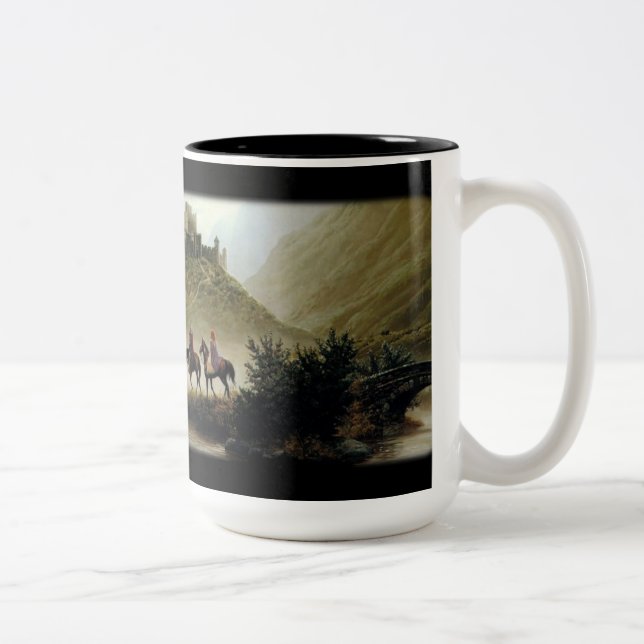 Scenic Medieval Fantasy Mug (Right)