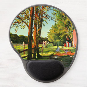 Scenic Missouri Horse Boarding Farm Gel Mouse Pad