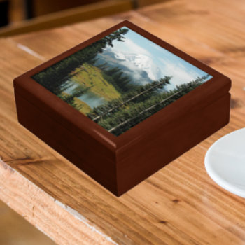 Scenic Mount Rainier Landscape Gift Box by northwestphotos at Zazzle
