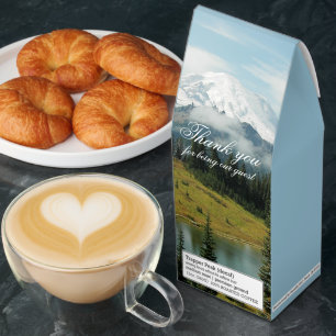 Scenic Mount Rainier Landscape Photo Roasted Coffee