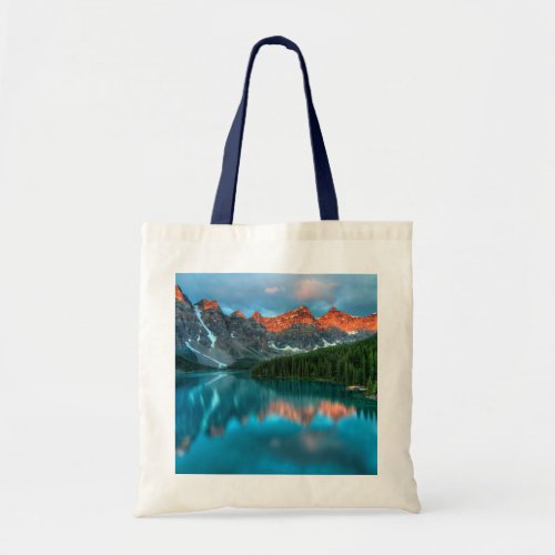 Scenic Mountain  Lake Landscape Photograph Tote Bag