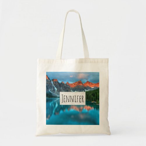 Scenic Mountain Landscape Photograph Tote Bag