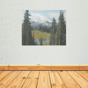 Scenic Mountain Landscape Photographic Gallery Wrap