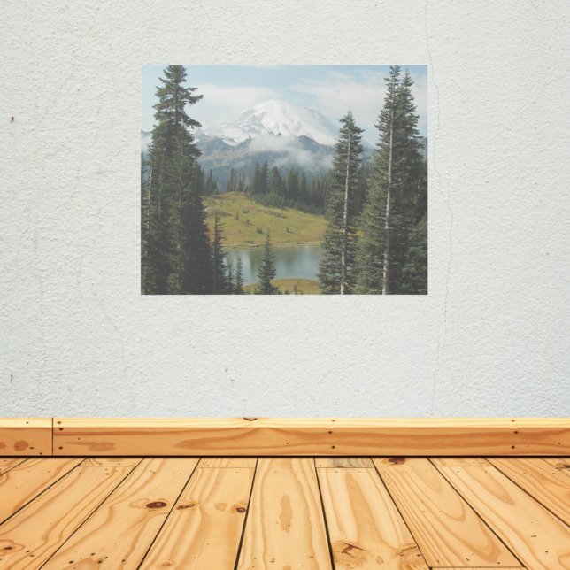 Scenic Mountain Landscape Photographic Gallery Wrap (In Situ)