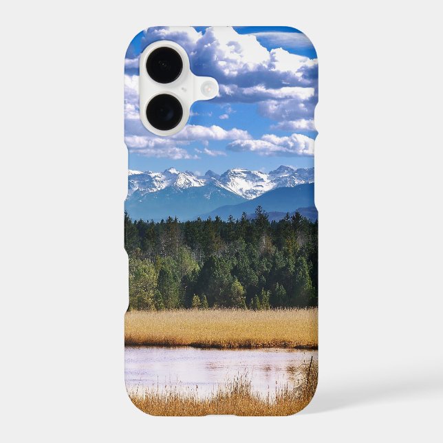 Scenic Mountains Alpine Landscape Case-Mate iPhone Case (Back)