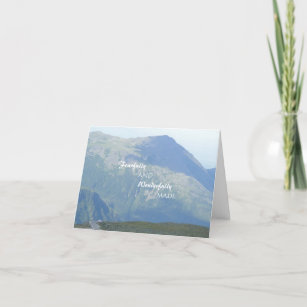 Scenic Mountains Christian Scripture Get Well Card