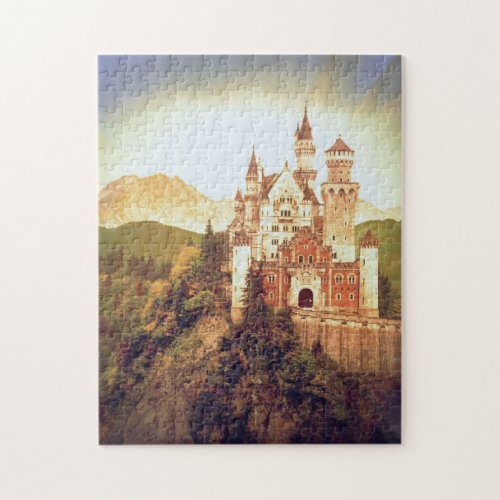 Scenic Neuschwantstein Castle Jigsaw Puzzle