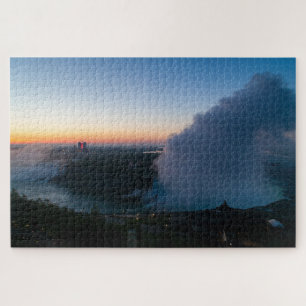 Scenic Niagara falls view at dawn, Canada Jigsaw Puzzle