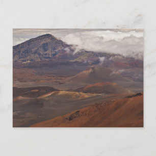 Scenic overview of mountain postcard