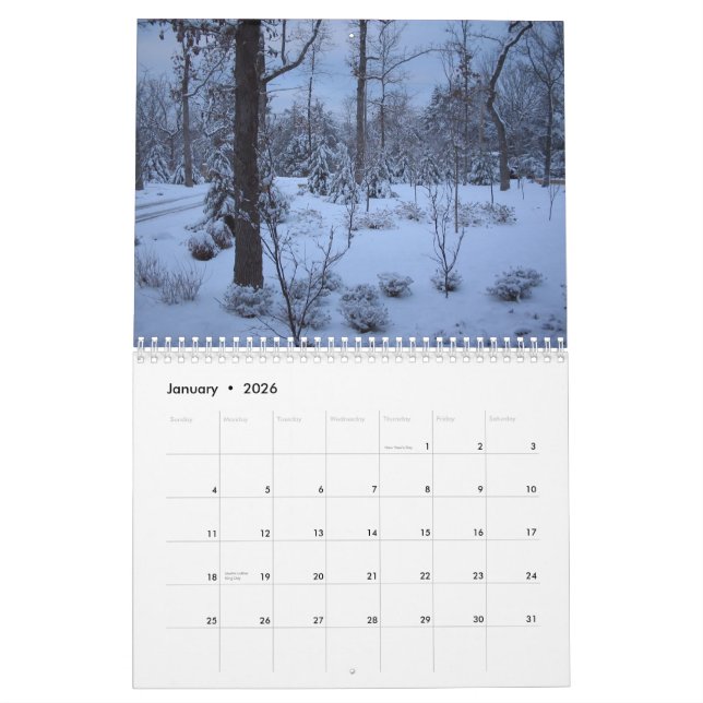Scenic Ozarks 2012 Calander Calendar (Jan 2026)