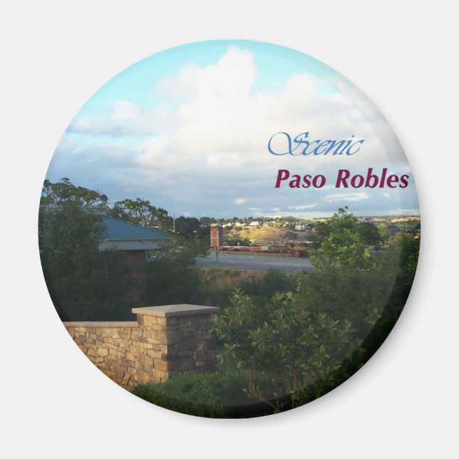 Scenic Paso Robles Magnet (Front)