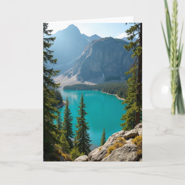 Scenic Peaks Fathers Day Card (Front)