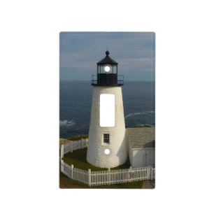 Scenic Pemaquid Lighthouse Light Switch Cover