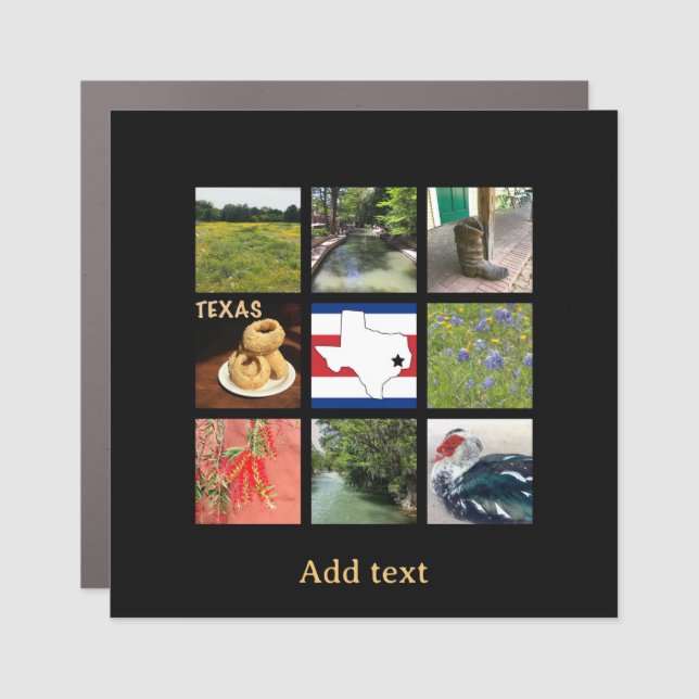 Scenic Photos of Texas  Car Magnet (Front)