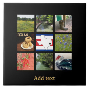 Scenic Photos of Texas  Ceramic Tile