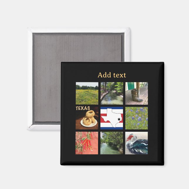 Scenic Photos of Texas  Magnet (Front/Back)