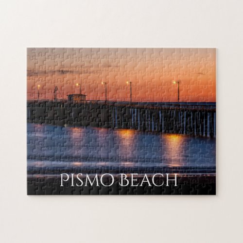 Scenic Pismo Beach Sunset Jigsaw Puzzle