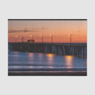 Scenic Pismo Beach Sunset Tissue Paper