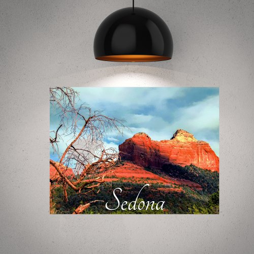 Scenic Red Rocks of Sedona  Poster
