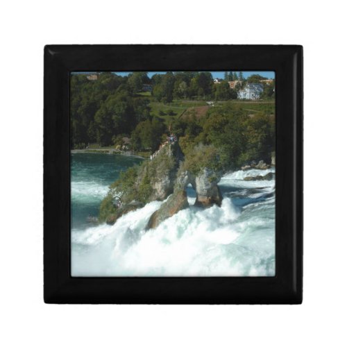 Scenic Rhine Falls in Switzerland Gift Box