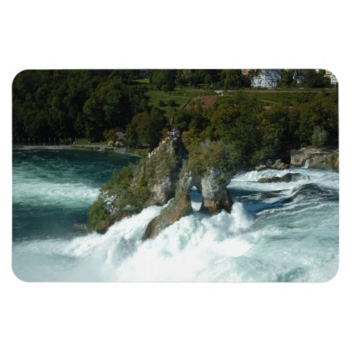 Scenic Rhine Falls in Switzerland Magnet