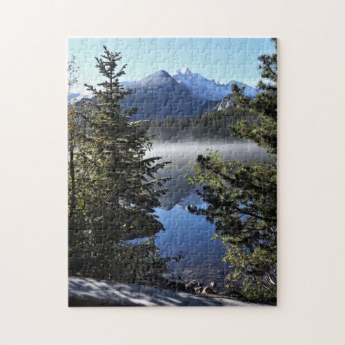 Scenic Rocky Mountain National Park Bear Lake Jigsaw Puzzle