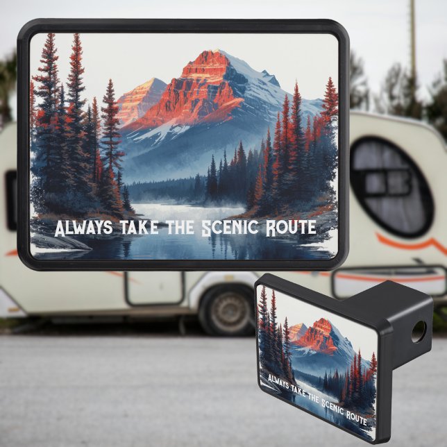 Scenic Route Hitch Cover (Creator Uploaded)
