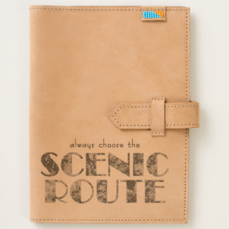 Scenic Route Leather Travel Journal