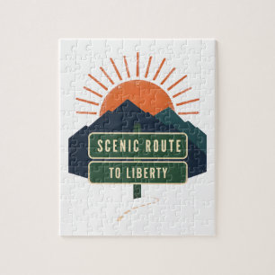 Scenic Route To Liberty puzzle