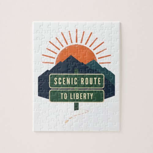 Scenic Route To Liberty puzzle