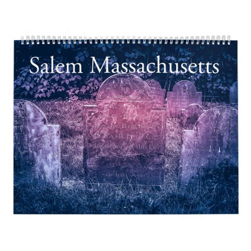 Scenic Salem Massachusetts Calendar