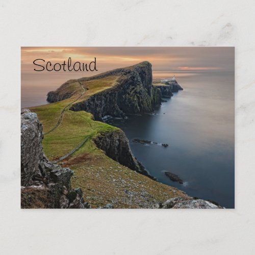 Scenic Scotland Seascape Postcard