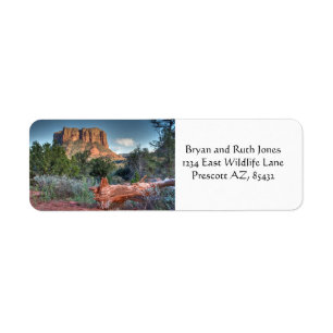 Scenic Sedona Label