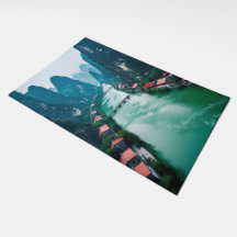 Scenic Serenity – Emerald River Entrance Decor