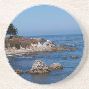 Scenic Series---Rocky California Coastline Drink Coaster
