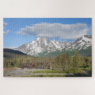 Scenic Seward Highway Chugach National Forest Jigsaw Puzzle