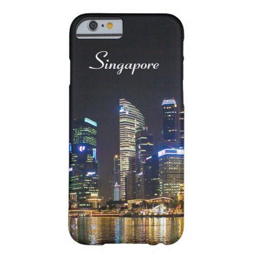 Scenic Singapore Skyline Barely There iPhone 6 Case