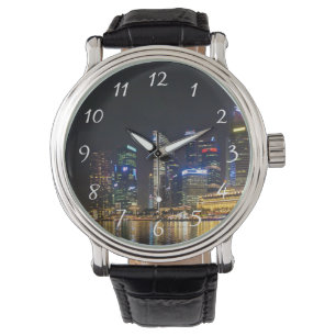 Scenic Singapore Skyline Watch