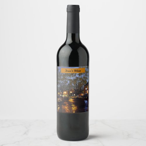 Scenic St Charles Historic District III Wine Label